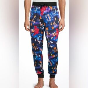 EUC Space Jams A New Legacy PJ Jogger Pants Men’s Small